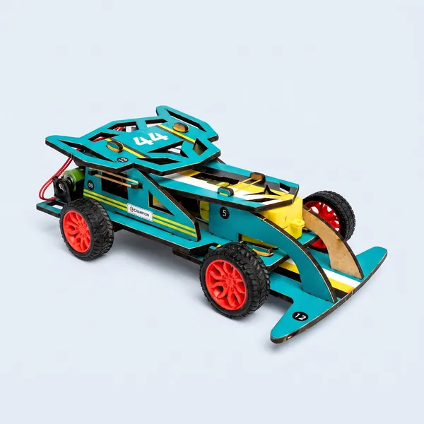 The finished Bolt Racer car